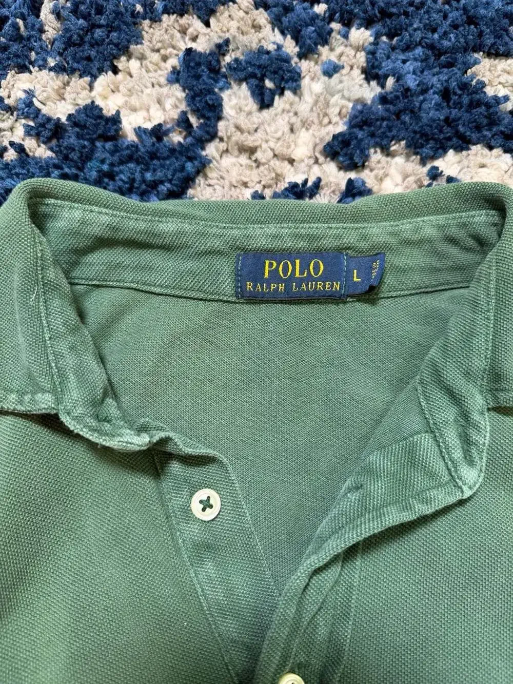 Polo Ralph Lauren Long Sleeve Mesh Polo Shirt with Pocket
